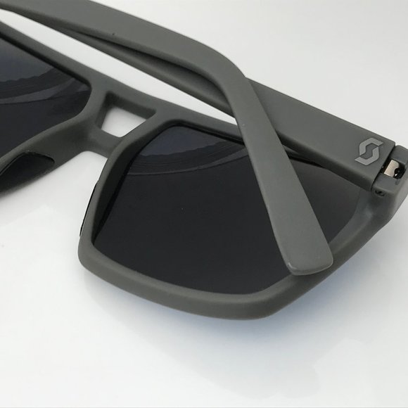 Scott Tune Men Sunglasses Blue Mirror Lenses Gray - Picture 15 of 16